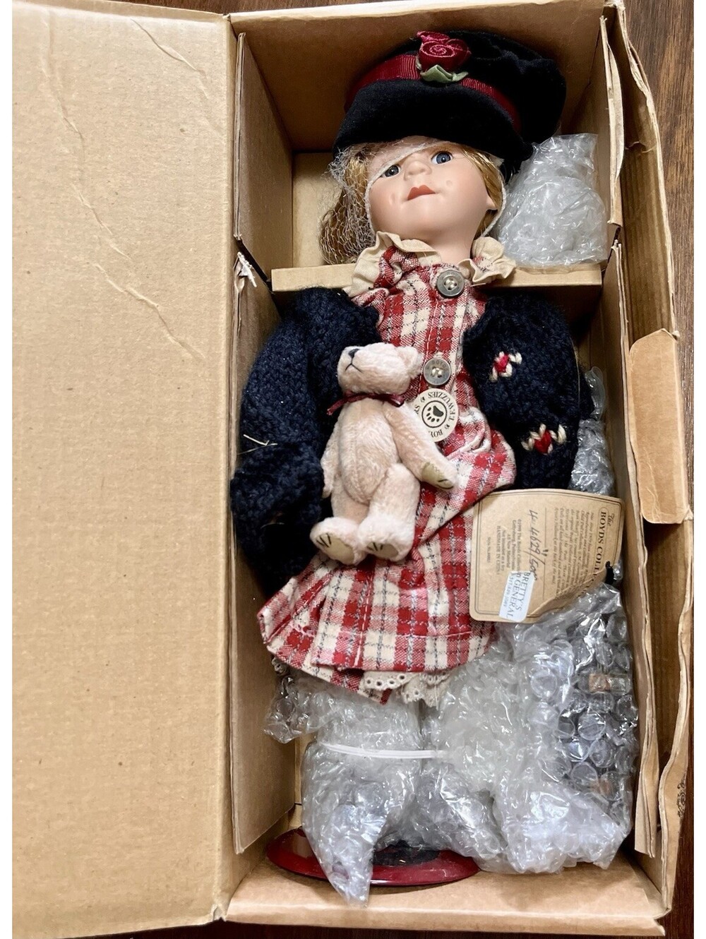 Vintage 1999 Boyds Collection Yesterdays' Child Doll